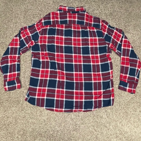 American Eagle long casual sleeve button down flannel XL athletic men’s outdoor - Picture 6 of 8